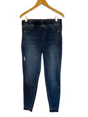 Spanx legging jeans Spanx jeggings Skinny jeans Lightly distressed Size XL